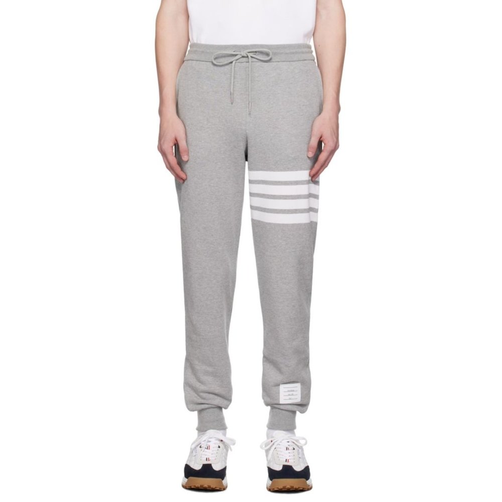 THOM BROWNE • Classic 4 Bar Sweatpants